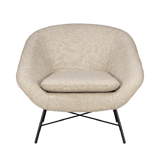 Barrow Lounge Chair Off White