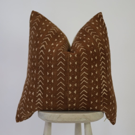Mae Woven - Maha Rust Cushion Cover 45cm x 45cm