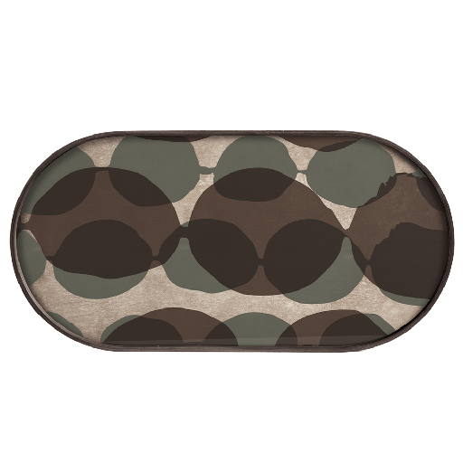 Connected Dots Oblong Tray